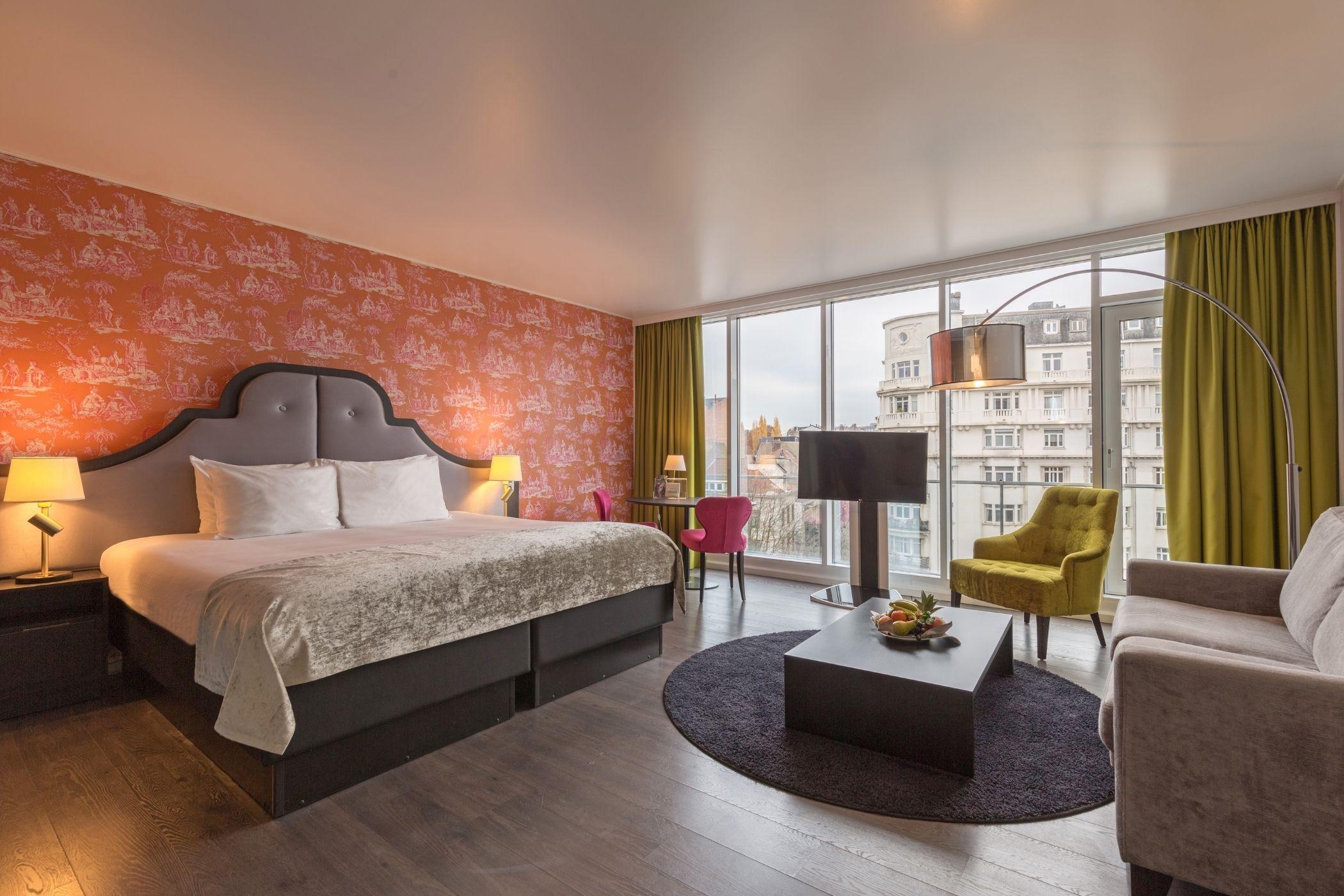 Thon Hotel Bristol Stephanie Brussel Bagian luar foto