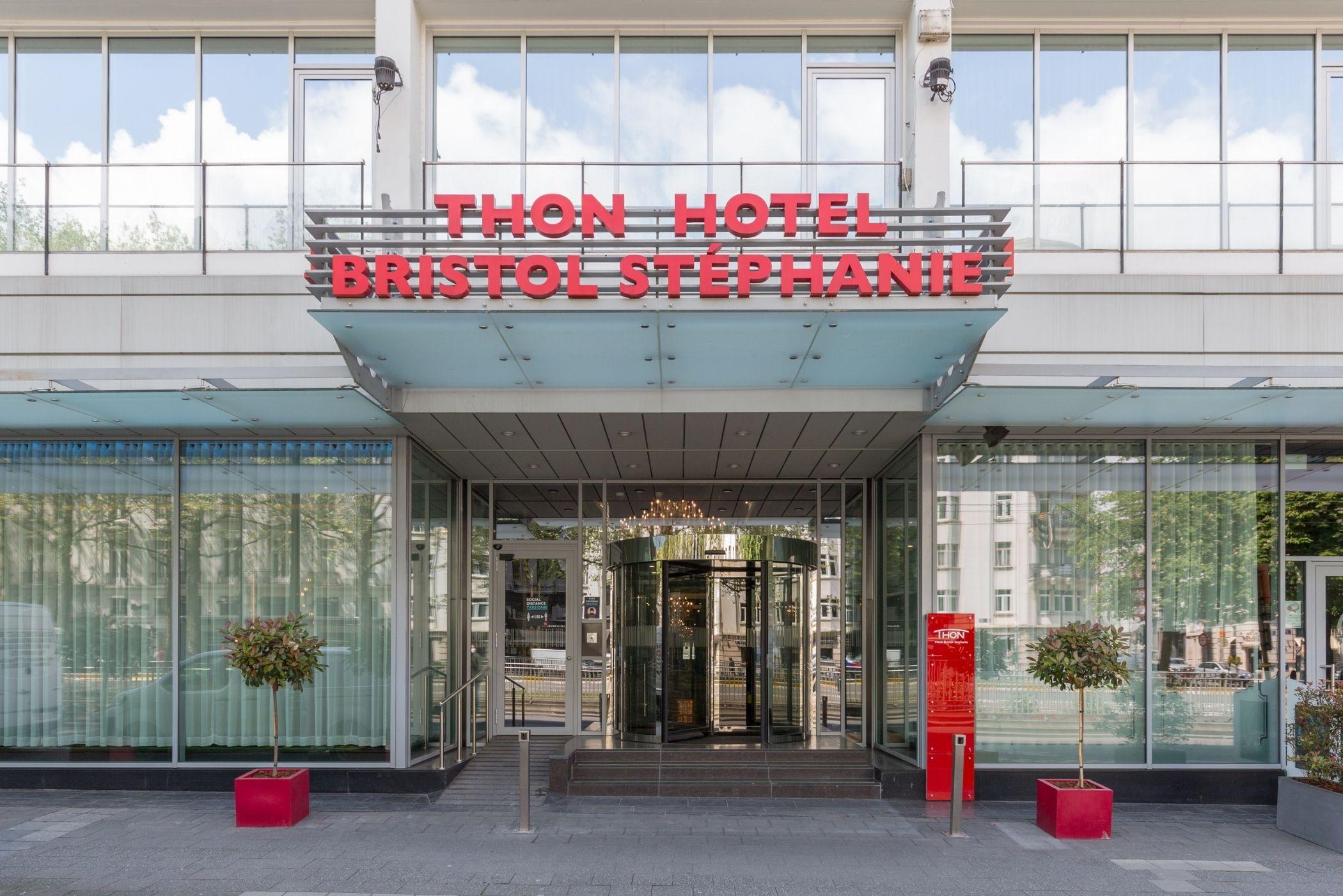 Thon Hotel Bristol Stephanie Brussel Bagian luar foto
