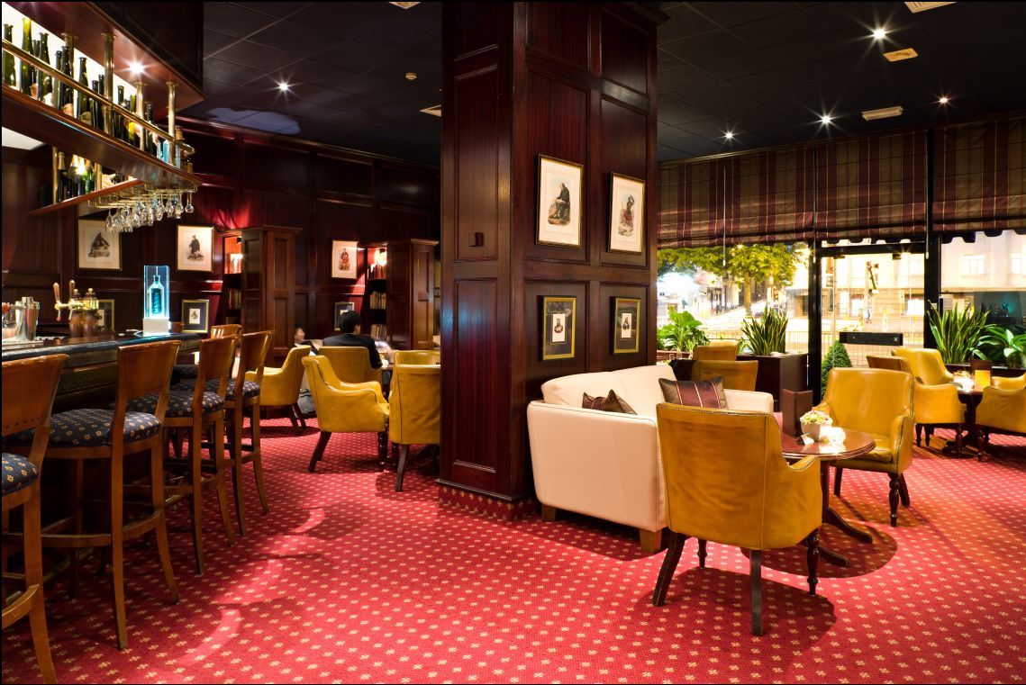 Thon Hotel Bristol Stephanie Brussel Restoran foto